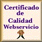 Certificado de Calidad de Webservicio.com